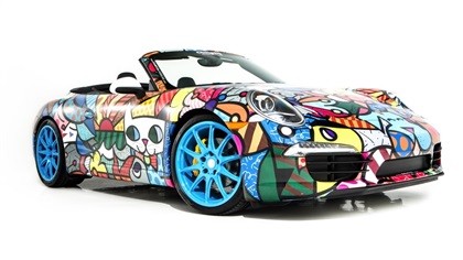 Porsche 911 Cabriolet Art Car by Romero Britto (2012)